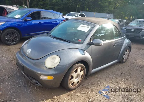 2004 Volkswagen New Beetle Gls из США, поврежденный, VIN 3VWCM31Y54M322298